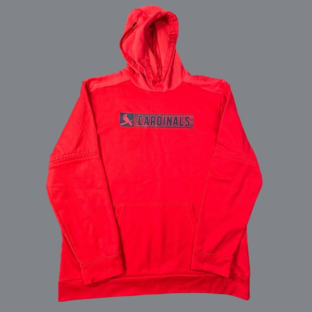 St Louis Cardinals MLB Genuine Merchandise Hoodie Mens XL Red Pullover